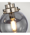 Chandelier Kula Nickel poli 34,1 Cm