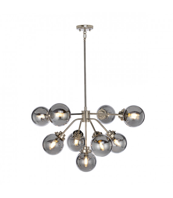 Chandelier Kula Nickel poli 48