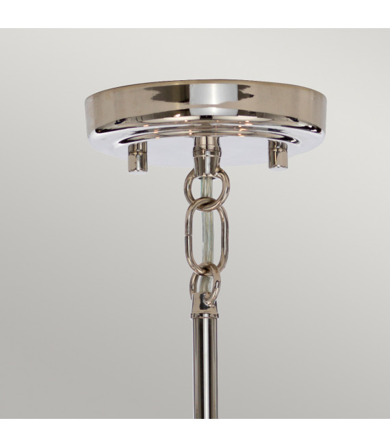 Chandelier Kula Nickel poli 48,1 Cm