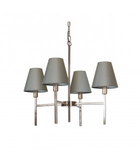 Chandelier Lucerne Nickel brossé 44