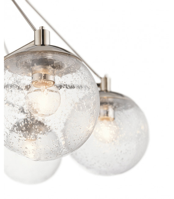 Chandelier Marilyn Nickel poli 87,6 Cm