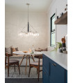 Chandelier Marilyn Nickel poli 87,6 Cm