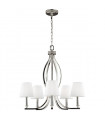 Chandelier Pave Nickel poli 63