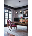 Chandelier Ren Or noir 91,4 Cm