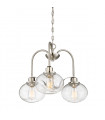 Chandelier Trilogy Nickel brossé 42,2 Cm