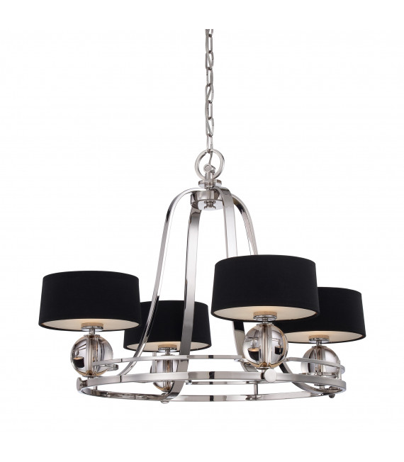 Chandelier Uptown Gotham Argent impérial 57