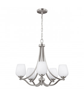 Chandelier Vintner Nickel satiné 60