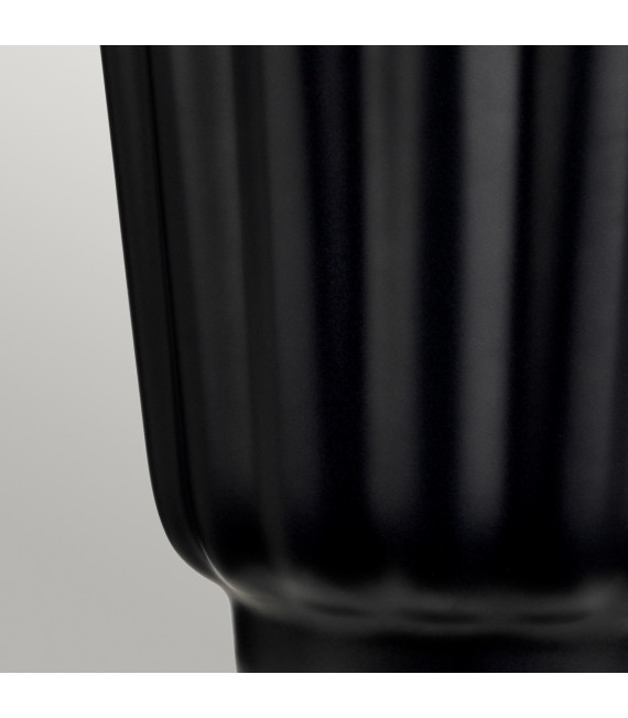 Lampe de table Bexley Laiton noir / brossé 30 Cm