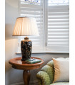 Lampe de table Black Birds Noir et or 74 Cm