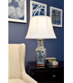 Lampe de table Blue Hex Bleu