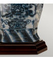 Lampe de table Blue Hex Bleu