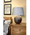 Lampe de table Caesar Argent 43 Cm