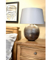 Lampe de table Caesar Argent 43 Cm