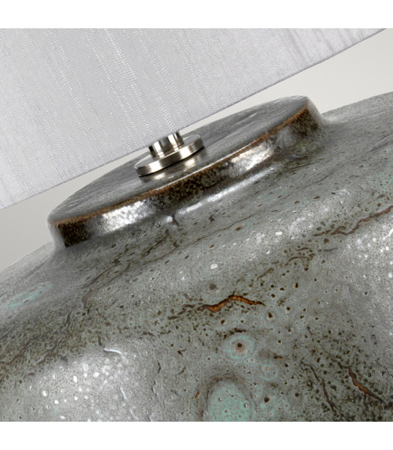 Lampe de table Columbus Verdigris vieillis 54 Cm