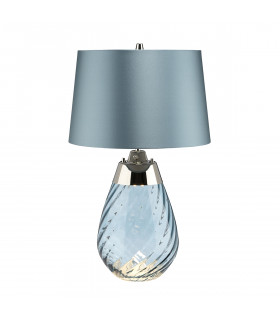 Lampe de table Lena Table bleu teintée bleu teintée 60
