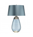 Lampe de table Lena Table bleu teintée bleu teintée 74 Cm