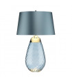 Lampe de table Lena Table bleu teintée bleu teintée 74 Cm