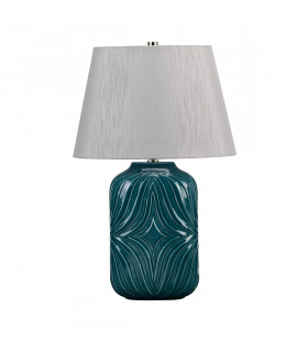 Lampe de table Muse Turquoise 56 Cm