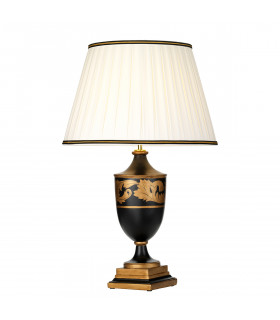 Lampe de table Narbonne Noir et or 68 Cm