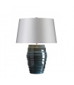 Lampe de table Neptune Glaçure bleue 59 Cm
