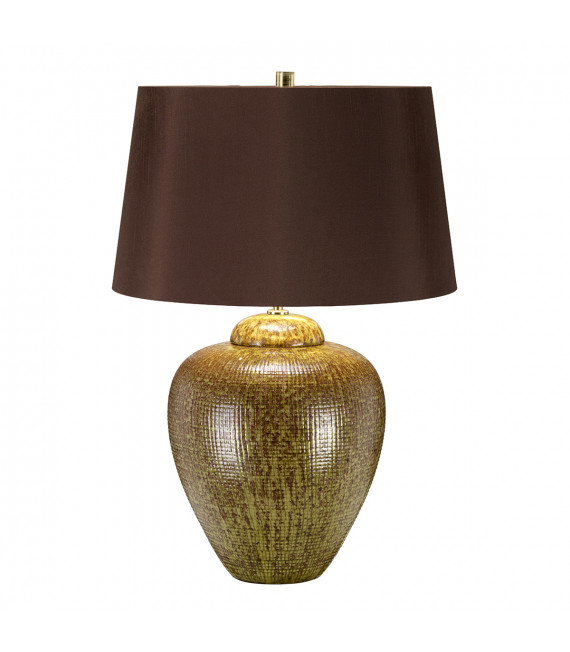 Lampe de table Oakleigh Park Vert / marron 63