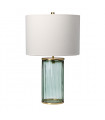 Lampe de table Reno Laiton de métaux de métaux - verrerie verte 35