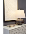 Lampe de table Rib Pumpkin Marron et noir 63 Cm