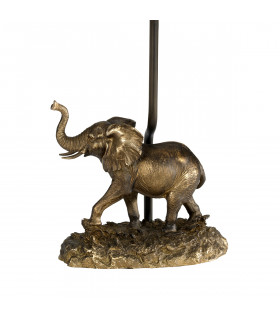 Lampe de table Sabi Bronze patine 27 Cm