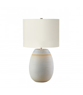 Lampe de table Seychelles Bleu et sable 61 Cm