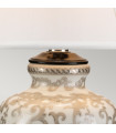 Lampe de table Silverthistle Blanc / argent