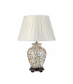 Lampe de table Soling Crème avec orange et vert 50 Cm
