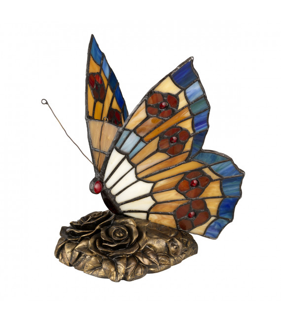 Lampe de table Tiffany Animal Lamps Bronze architectural 23 Cm