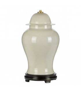 Lampe de table Tongling Crème 54 Cm