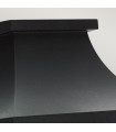 Lanterne de jardin Turin Noir 39 Cm