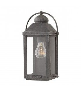 Lanterne murale Anchorage Zinc vieilli