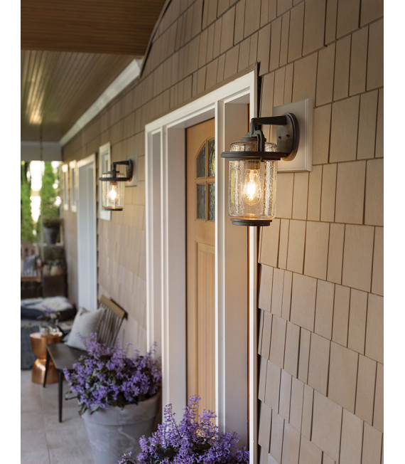Lanterne murale Andover Zinc altéré