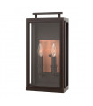 Lanterne murale Sutcliffe Bronze frotté d'huile / cuivre