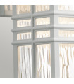 Lanterne murale de jardin Beacon Square blanc 30,2 Cm