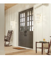 Lanterne murale de jardin Beacon Square blanc 35,9 Cm