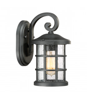 Lanterne murale de jardin Crusade Terre noir 27