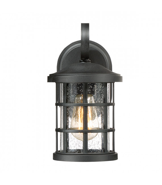 Lanterne murale de jardin Crusade Terre noir 27,9 Cm