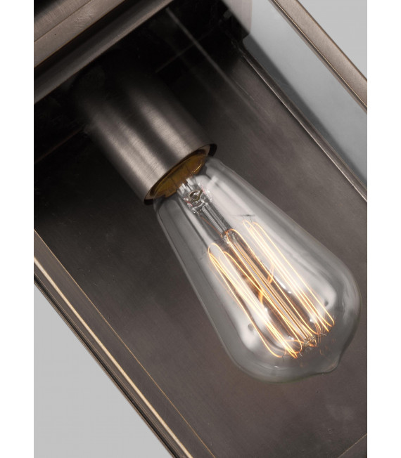 Lanterne murale de jardin Glenview Bronze antique 26,1 Cm