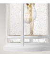 Lanterne murale de jardin Marblehead blanc 34,2 Cm