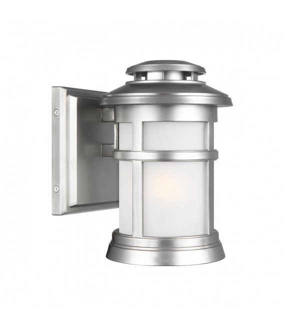 Lanterne murale de jardin Newport Acier brossé peint 22