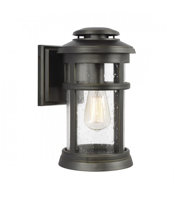 Lanterne murale de jardin Newport Bronze antique 32
