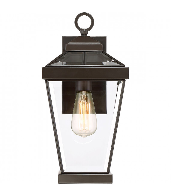 Lanterne murale de jardin Ravine Bronze occidental 41,2 Cm