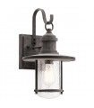 Lanterne murale de jardin Riverwood Zinc altéré 42
