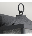 Lanterne murale de jardin Springfield Noir en détresse 34,3 Cm