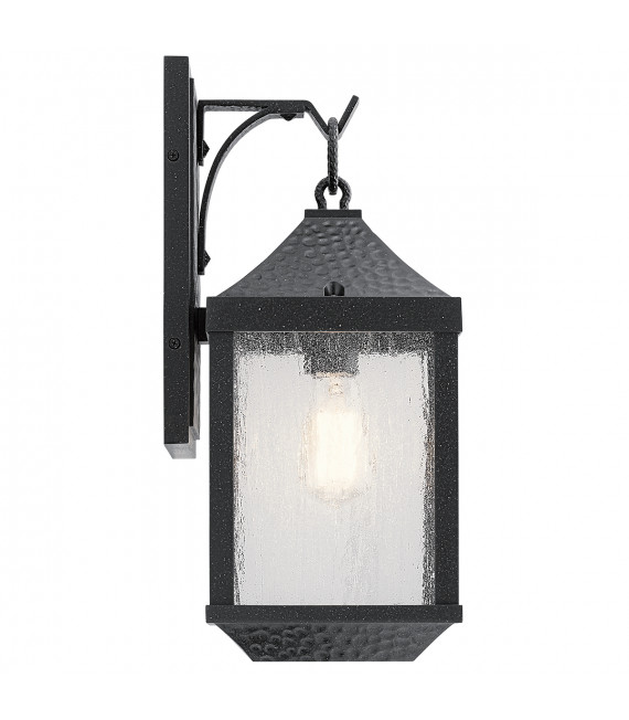 Lanterne murale de jardin Springfield Noir en détresse 45 Cm