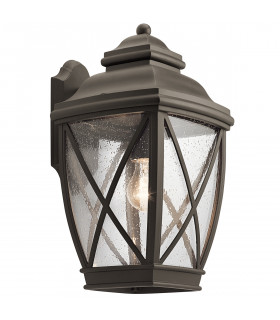 Lanterne murale de jardin Tangier Olde Bronze 43